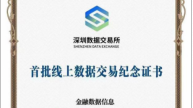 深圳数据交易所正式揭牌，联易融携手工商银行获首批交易授牌