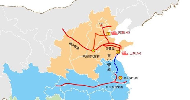 中国石化青岛-南京输气管道工程启动